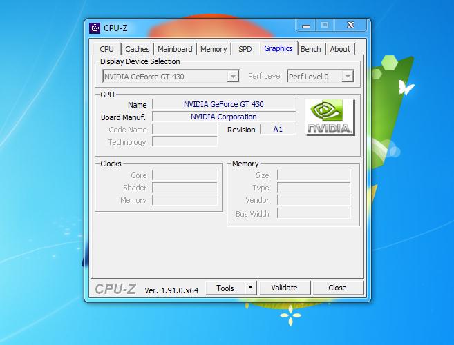 program de vazut placa video CPU-Z