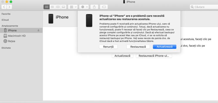 scapa de cydia restaurare iPhone