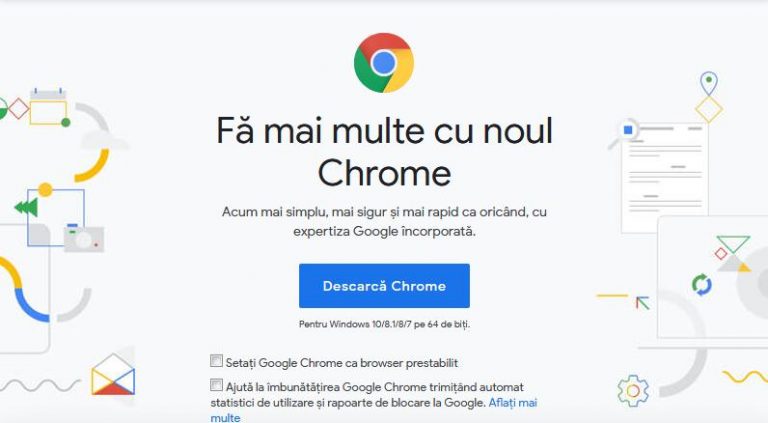 instalare google chrome in romana