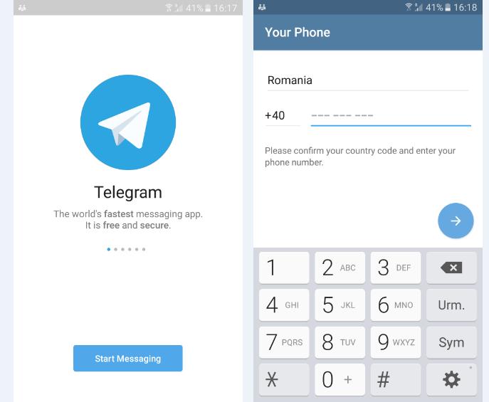 >Recuperare cont Telegram șters de pe telefon sau tabletă