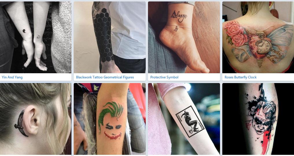 Site-uri cu modele de tatuaje