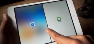 Împărțire ecran în două pe iPad