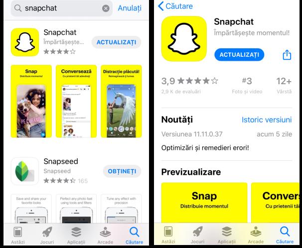 Snapchat download gratis iOS