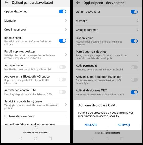 Deblocare OEM Android