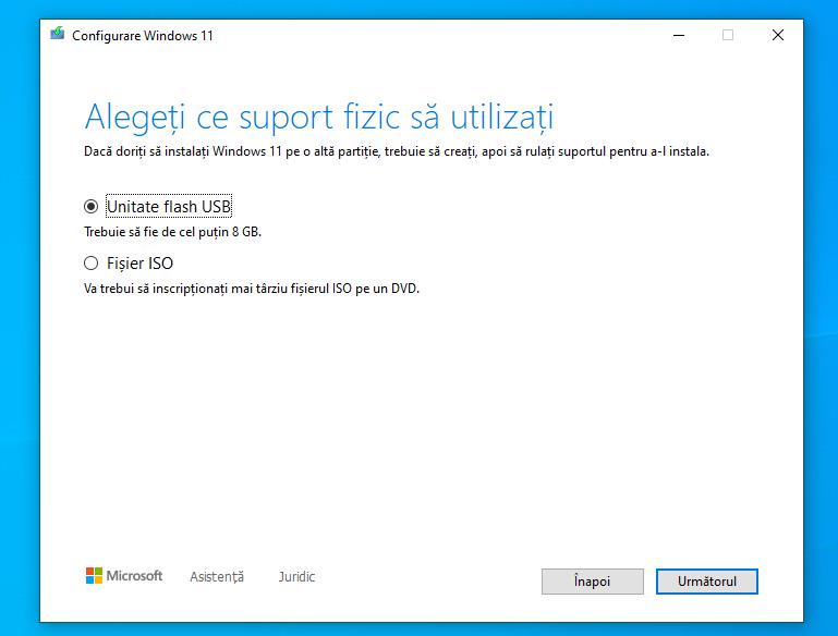 Informații despre instalare Windows 11