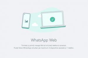 Deconectare WhatsApp Web
