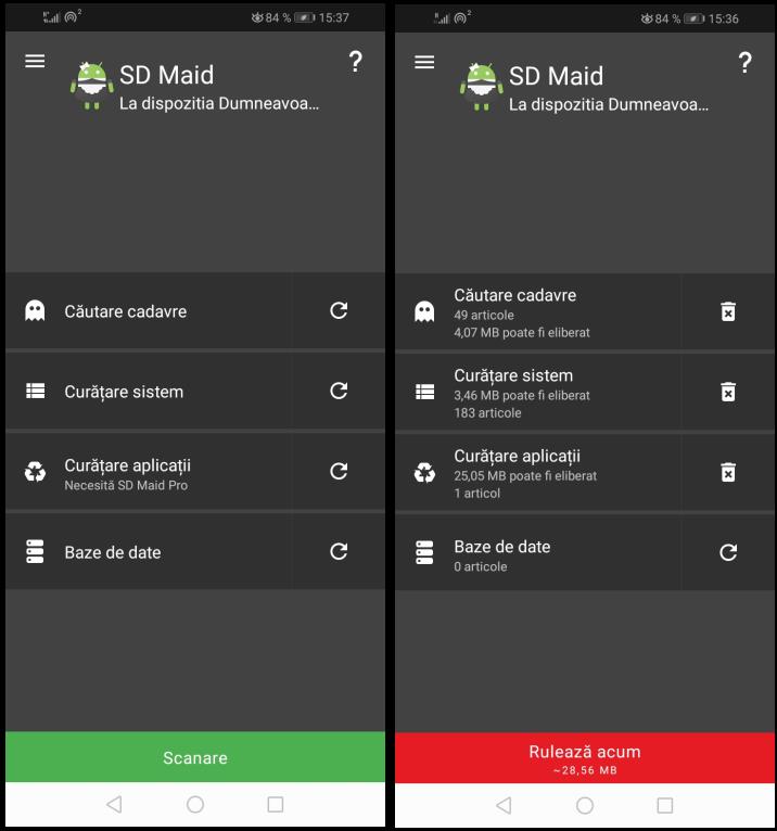Aplicații pentru curățarea telefonului Android