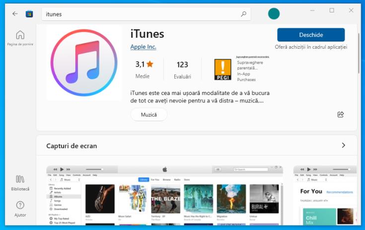 Descărcare poze de pe iPhone pe calculator cu iTunes